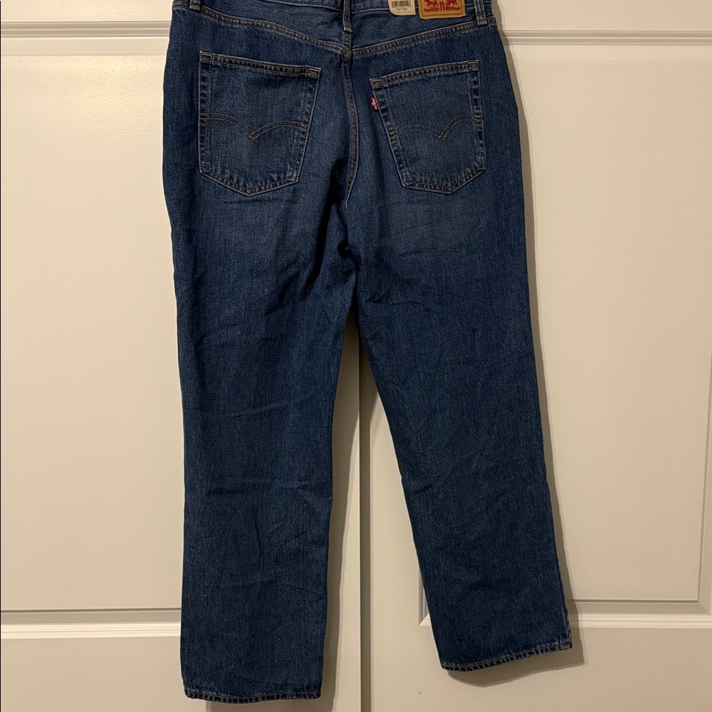 Levi's Classic Indigo Straight-Leg Jeans - Picture 6 of 8